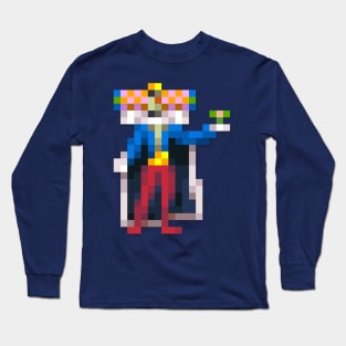 King of all cosmos low-res pixelart Long Sleeve T-Shirt